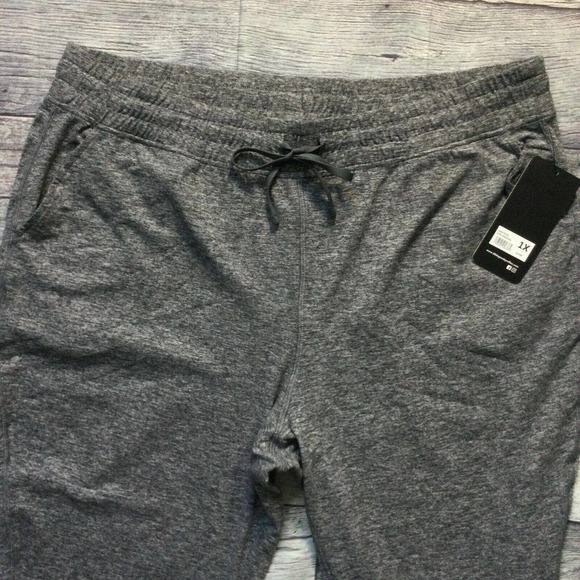 90 Degree by Reflex Womens Pants siz 1X new nwt $52 Gray Soft Lightweight Jogger - Picture 4 of 9